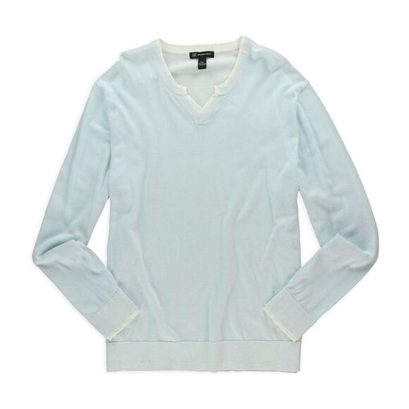 I.N.C Mens Layered Pullover Sweater, bluewater, 2XL - Picture 1 of 1